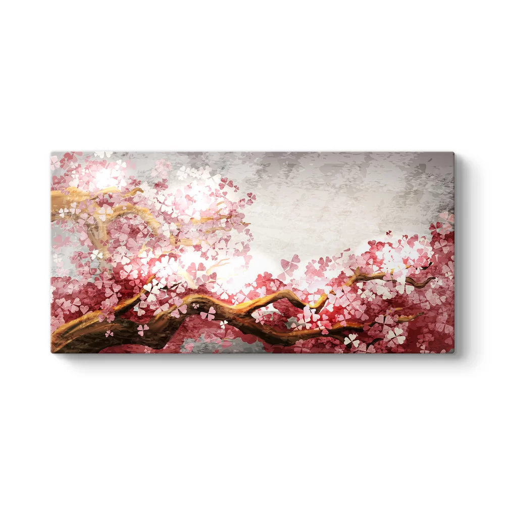 Pink Color Tree Tablo